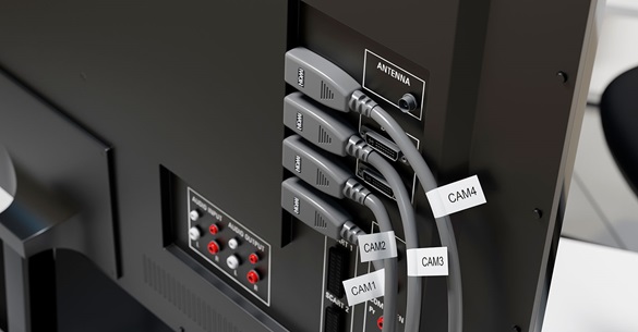 Označenie HDMI káblov štítkom typu vlajka